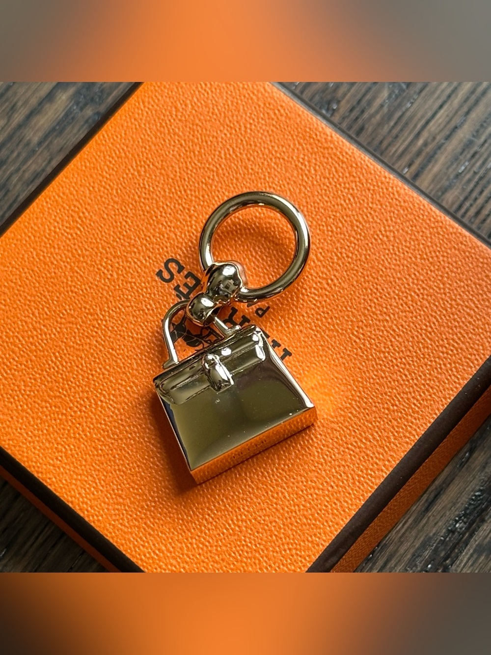 Hermes Mini Kelly twilly ring